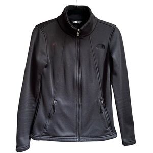 The North‎ Face Stretch Full-Zip Active Jacket - Women Small Black Outdoors